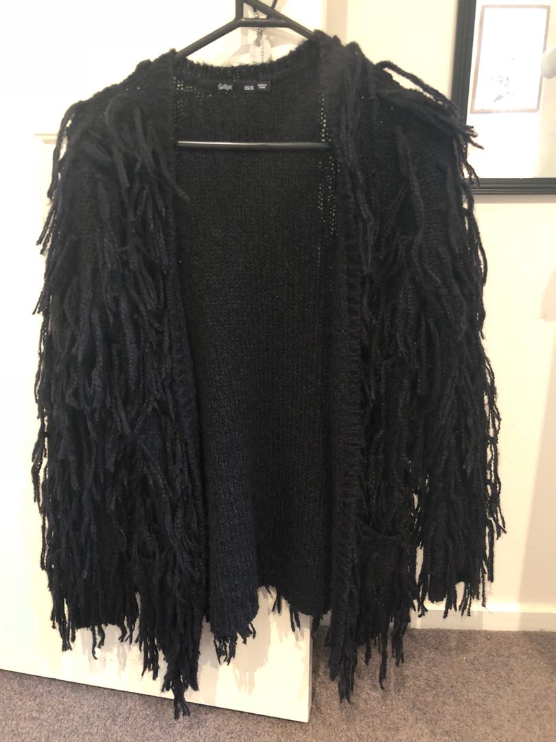 Sportsgirl shaggy cardigan on sale