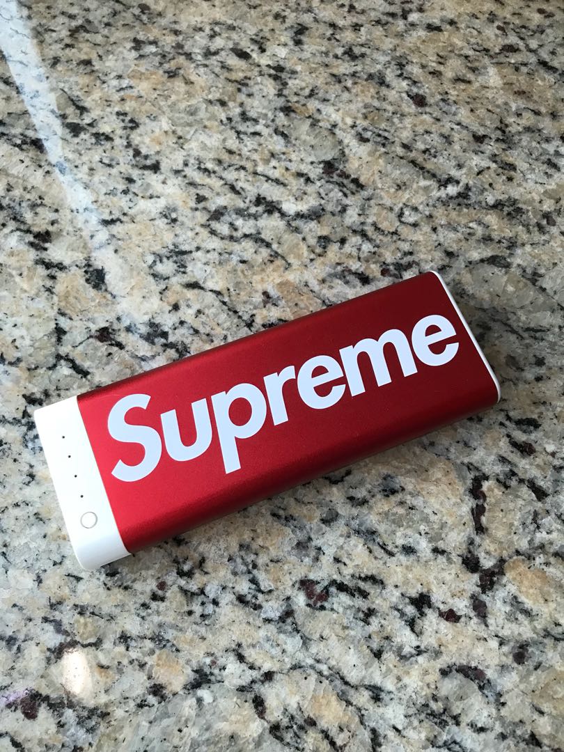 supreme portable charger