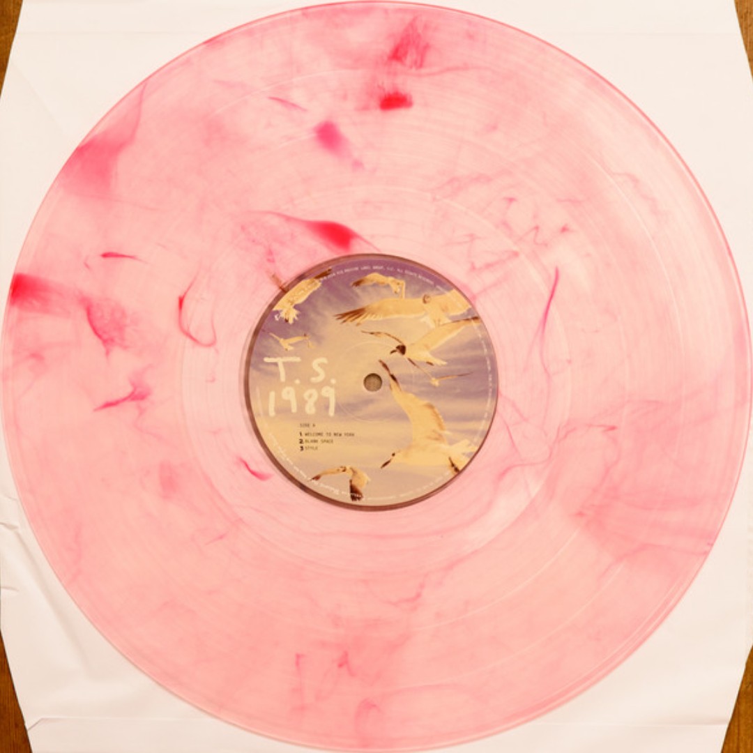 Taylor Swift 1989 Rsd 2018 Clear Pink Limited Edition