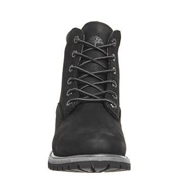 timberland waterville 6 inch boots black nubuck