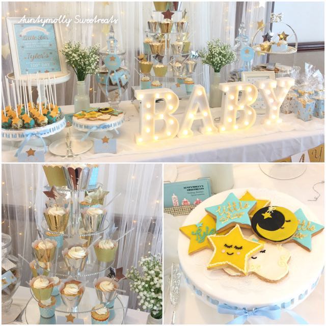 Twinkle Twinkle Little Star Theme Dessert Table Bulletin Board