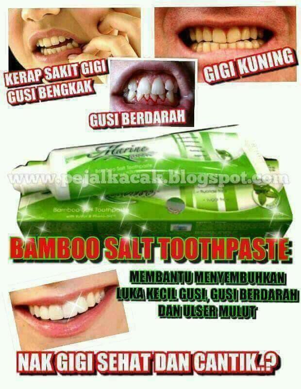 Ubat Gigi Garam Buluh Marine Essence Health Beauty Skin Bath Body On Carousell