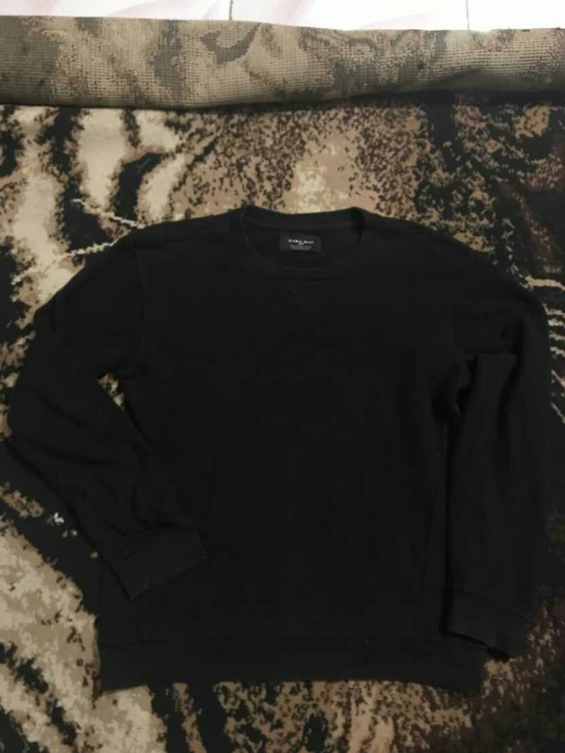 crewneck zara man