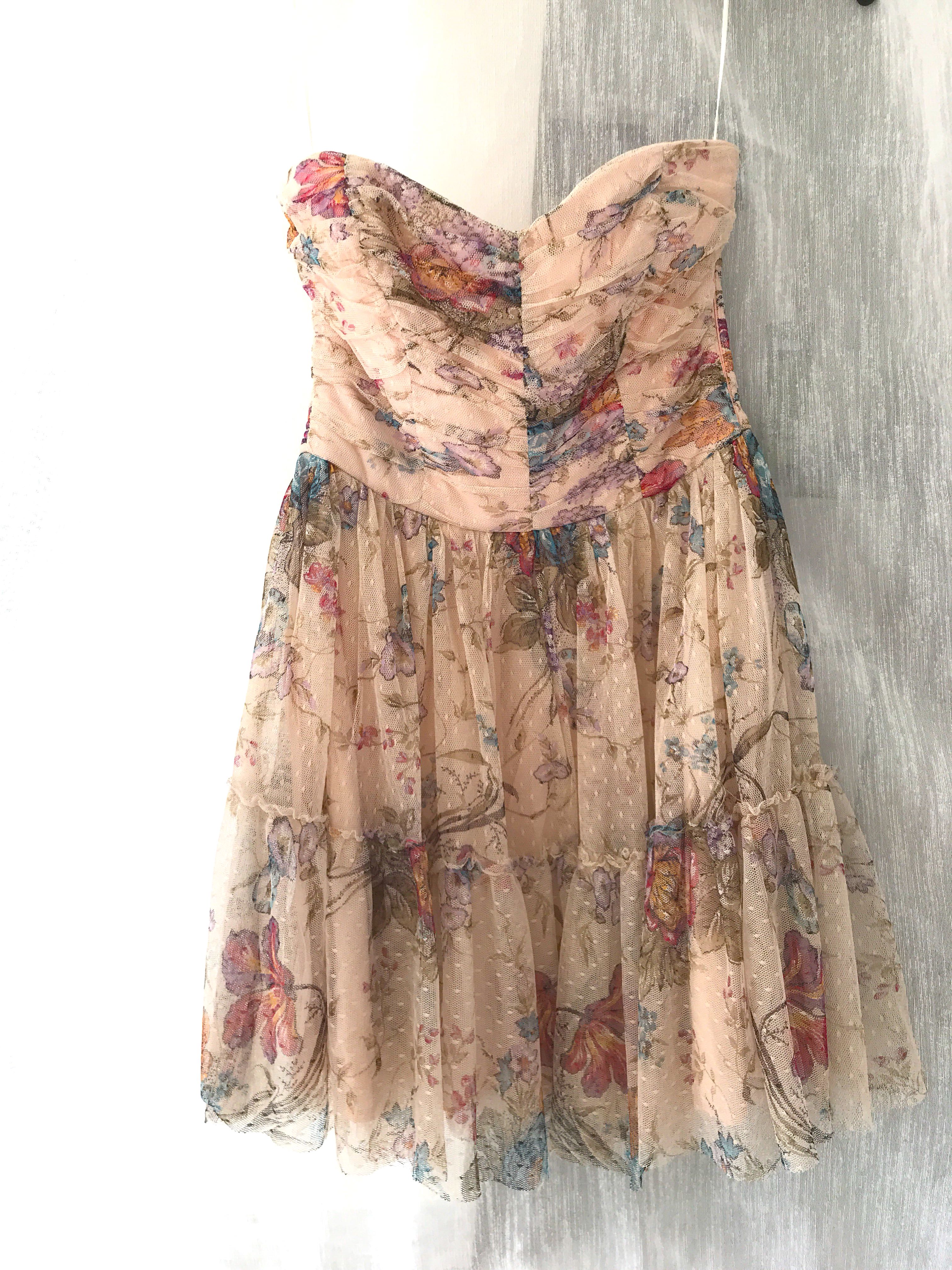 zara trafaluc floral dress