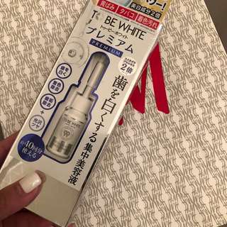 TO BE WHITE  2倍瞬白極致美齒精華液