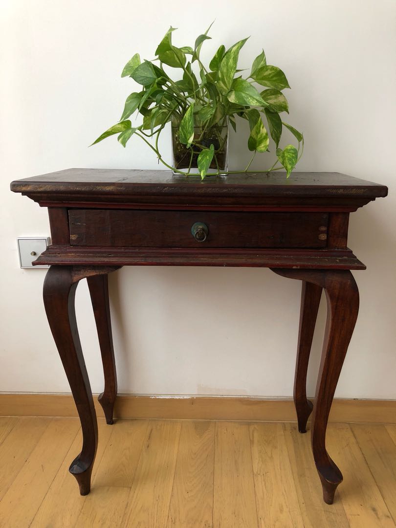 Antique side table, Furniture & Home Living, Home Decor, Other Home ...