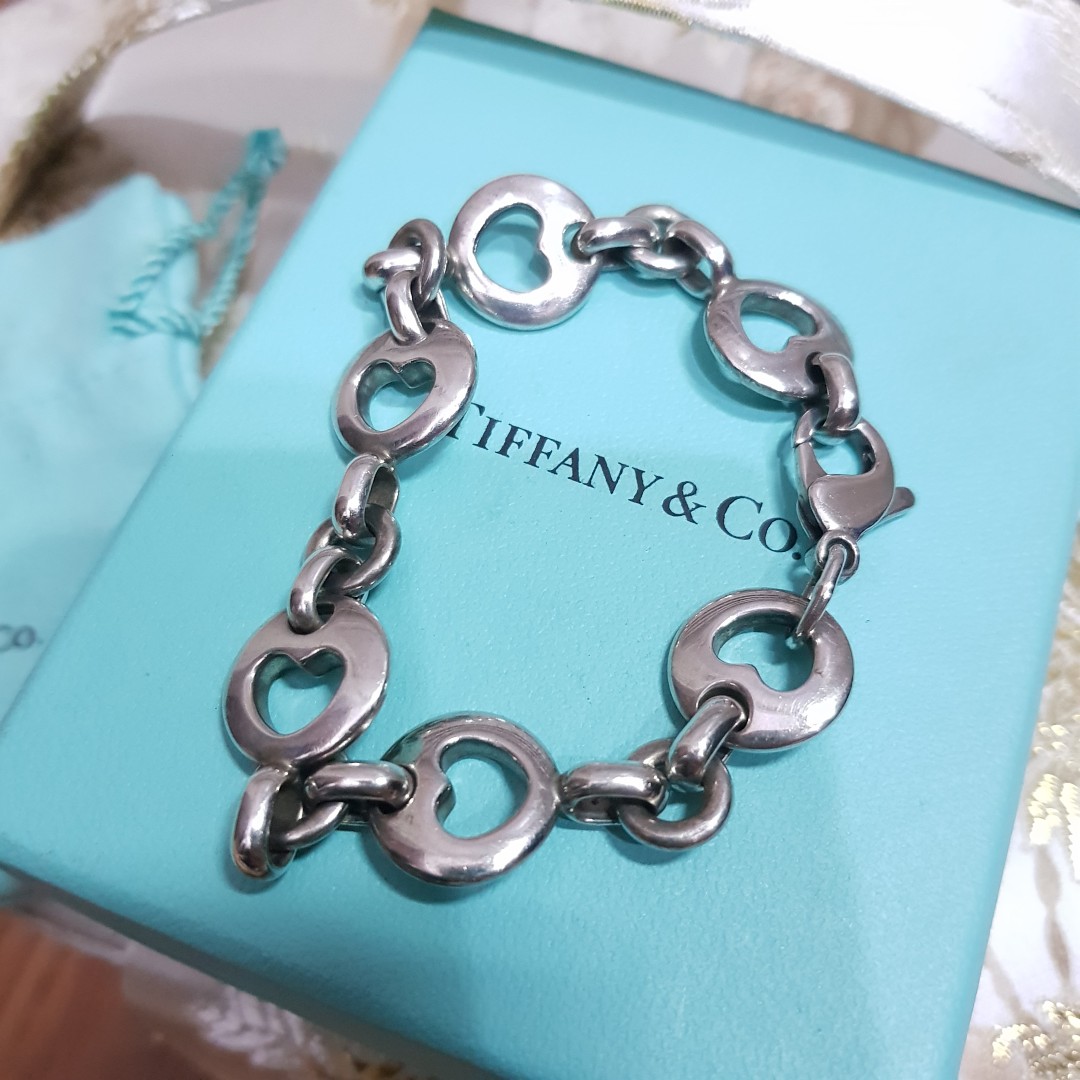 sterling silver tiffany and co bracelet