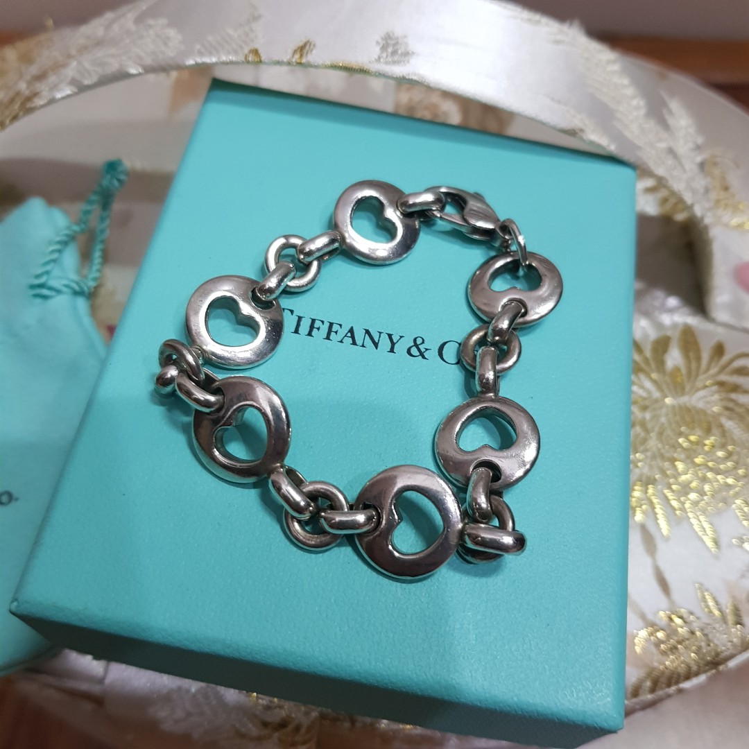 sterling silver tiffany and co bracelet