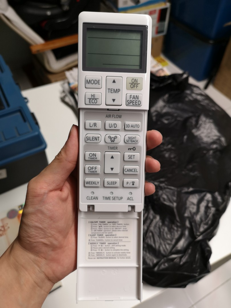 Brand new Mitsubishi air conditioner remote control, TV & Home