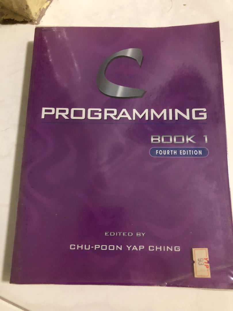 C Programming Textbook Hobbies Toys Books Magazines Textbooks c-programming-textbook-hobbies-toys-books-magazines-textbooks
