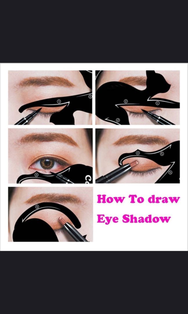 Cat Eye Stamp Waterproof Eyeliner Health Beauty Makeup On