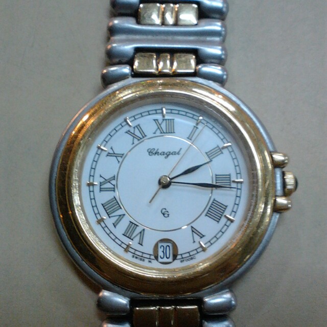 Chagal swiss quartz watch, Luxury, Watches on Carousell