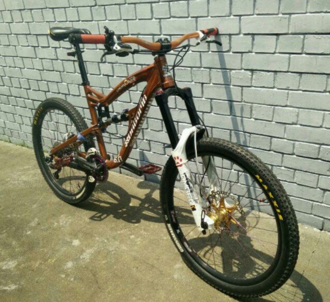 da bomb downhill bike