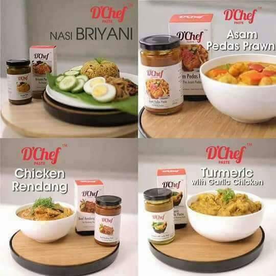 Dchef Instant Paste There Are Four Flavours