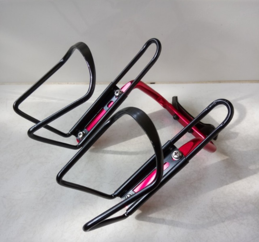 dual bottle cage holder