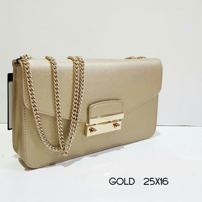 Furla Long Julia Pochette Barang Mewah Tas Dompet di Carousell