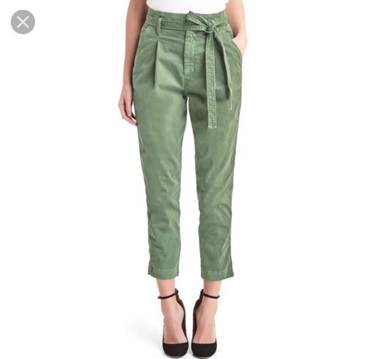 gap paper bag pants