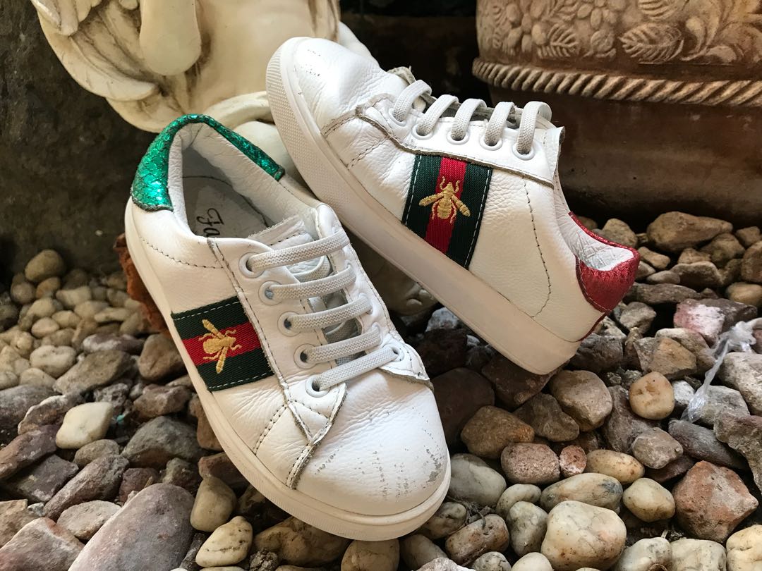 Gucci Inspired Toddler Shoes - Size 27 
