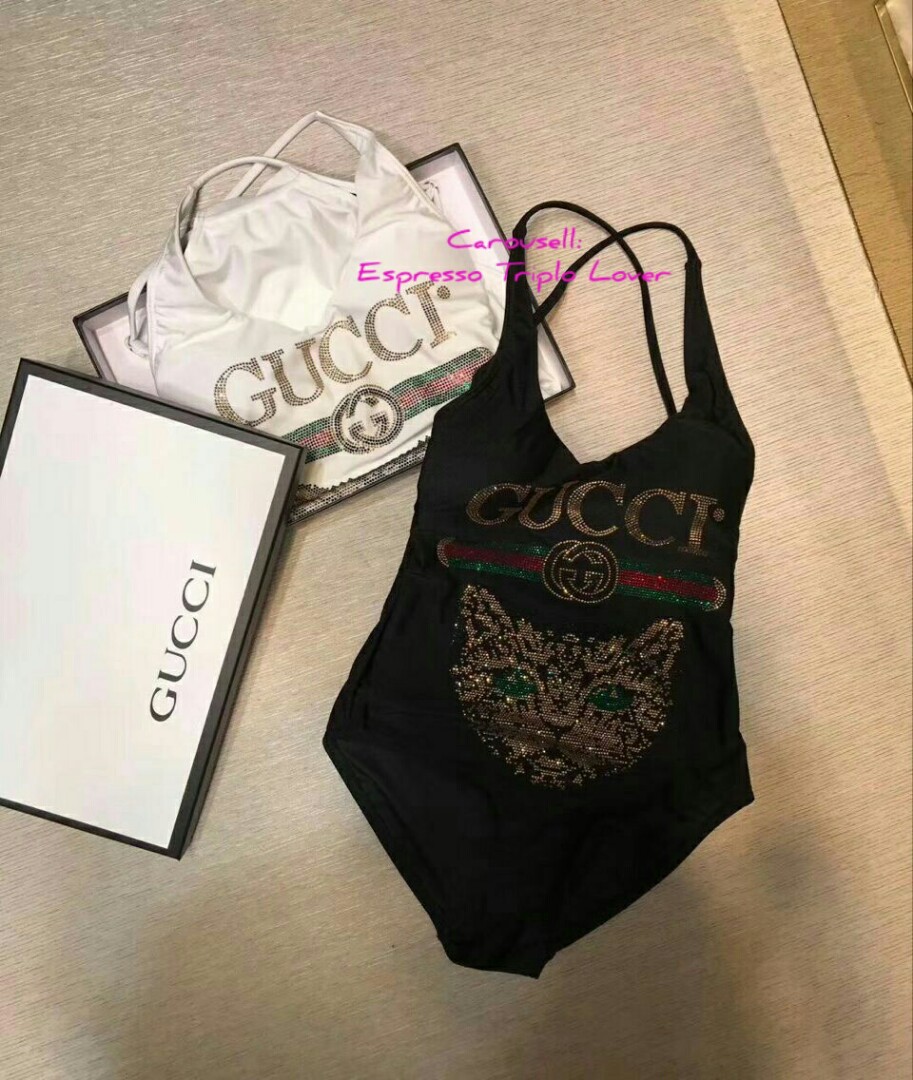 gucci cat swimsuit