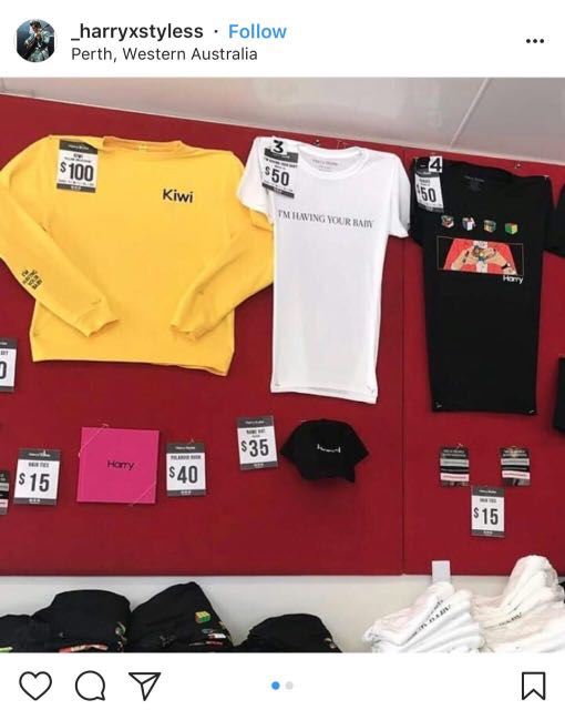 Harry styles merchandise, Serba Serbi 