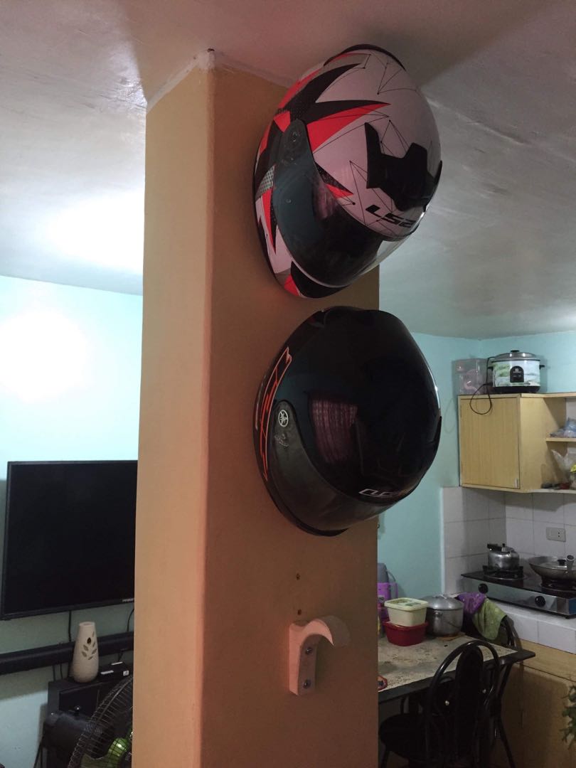 Helmet hook wall 2025