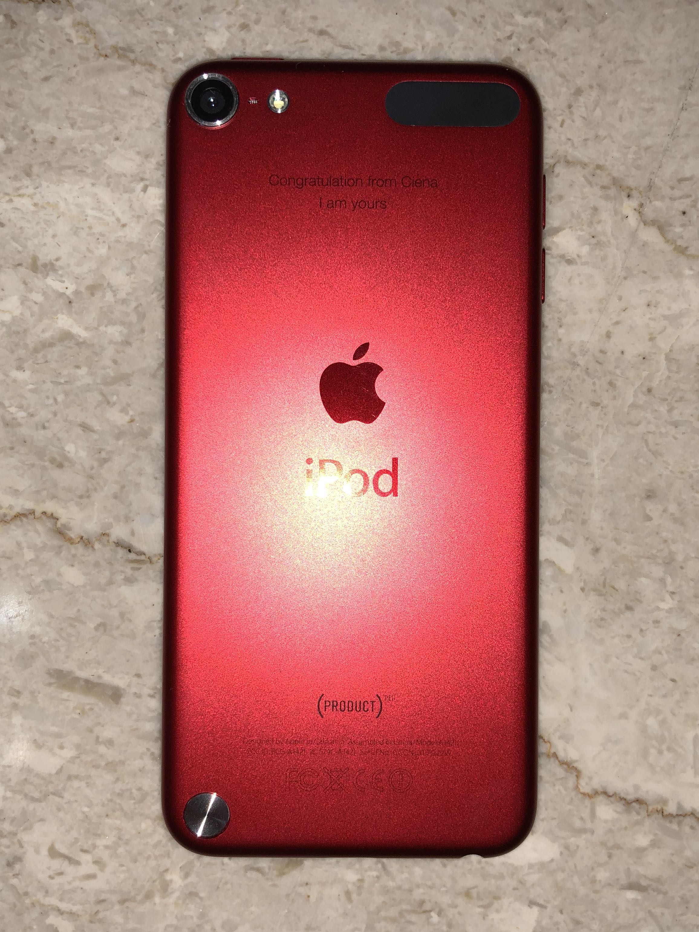 16 GB A1421 Weak battery APPLE IPOD TOUCH 5TH GENERATION SILVER