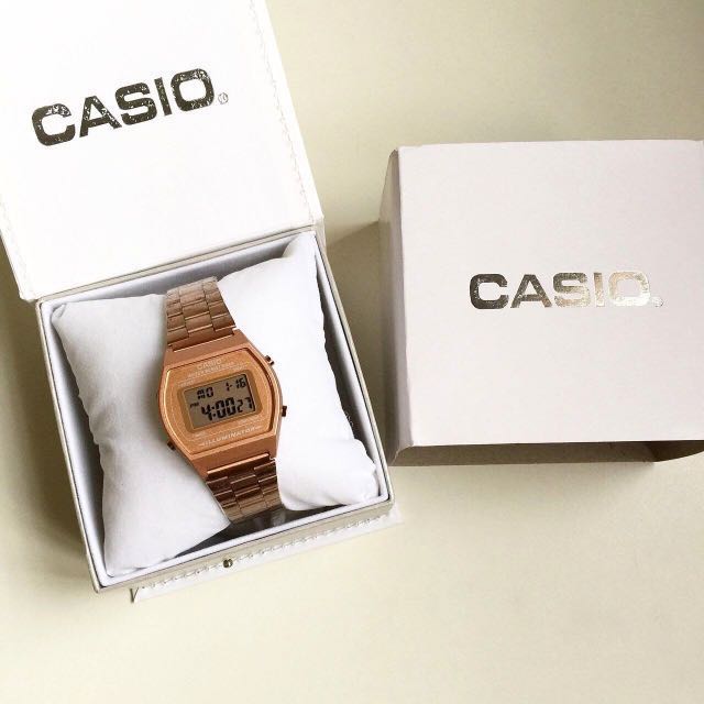 jam tangan casio rose gold
