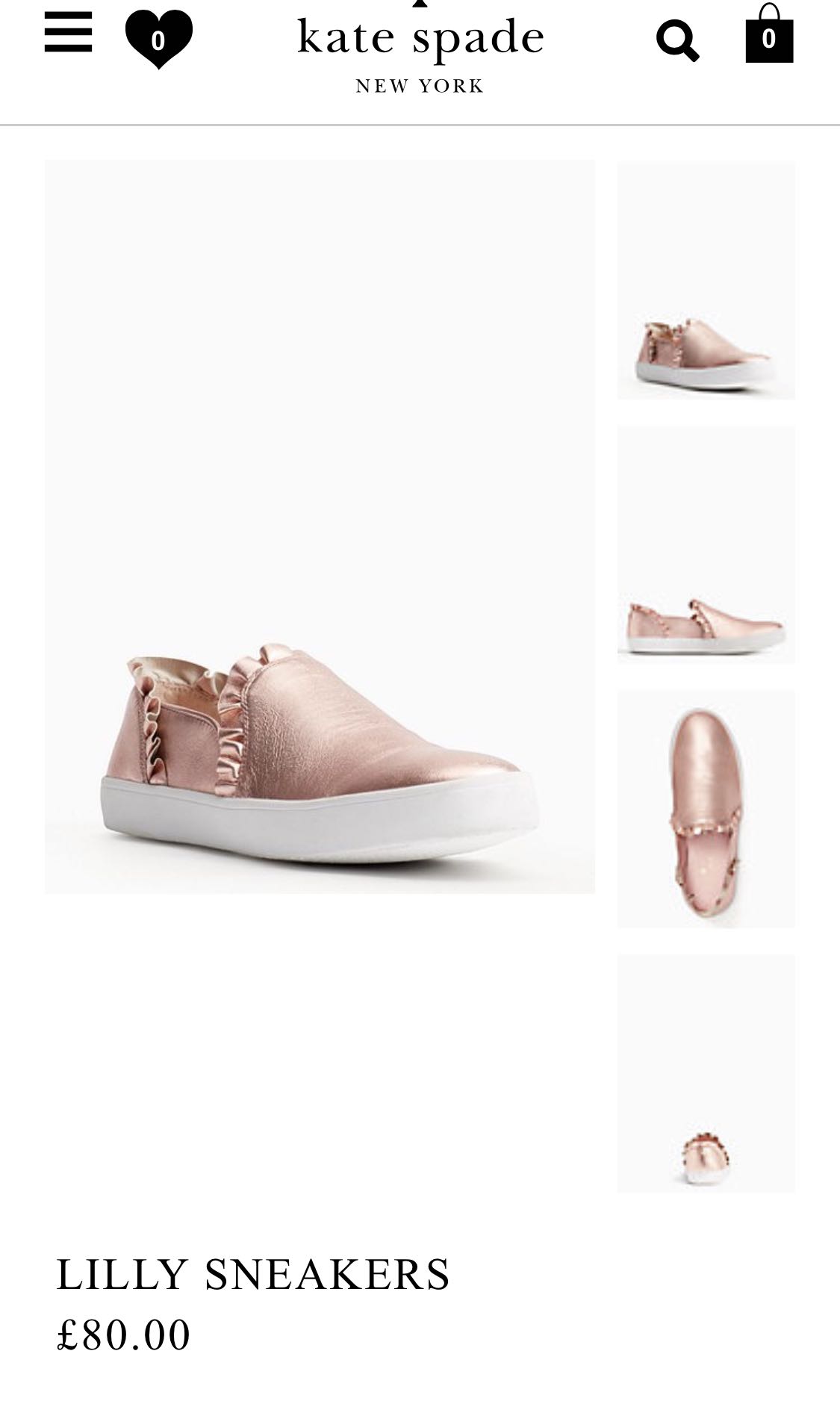 Kate spade shop lilly sneakers