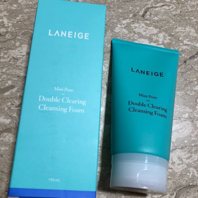 double clearing cleansing foam