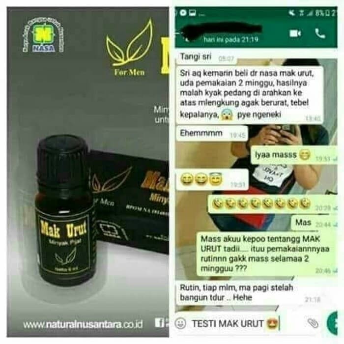 Mak Urut Minyak Pijat Khusus Pria Kesehatan Kecantikan