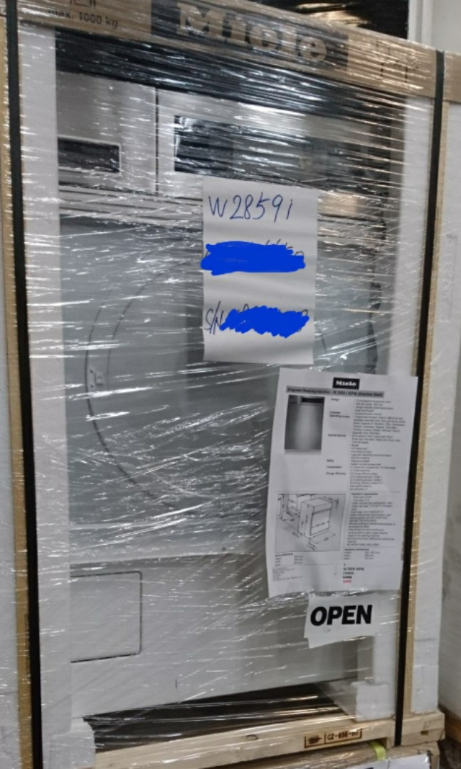 Miele w2859i cheap integrated washing machine