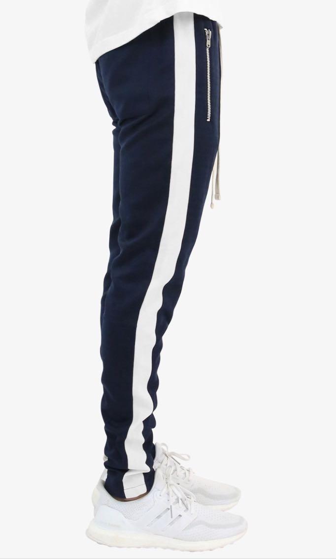 Mnml navy track pants Clearance