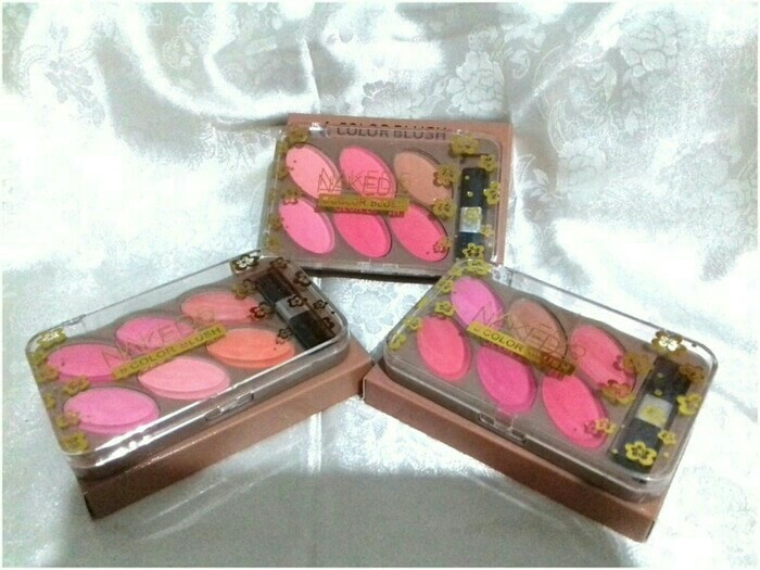 Naked Pallete Replika Blush On 6 Warna Kesehatan Kecantikan Rias Wajah Di Carousell
