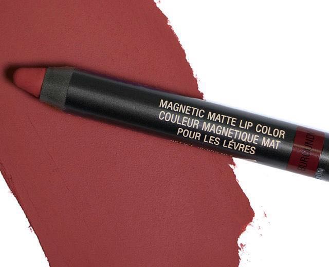 burgundy matte lipstick