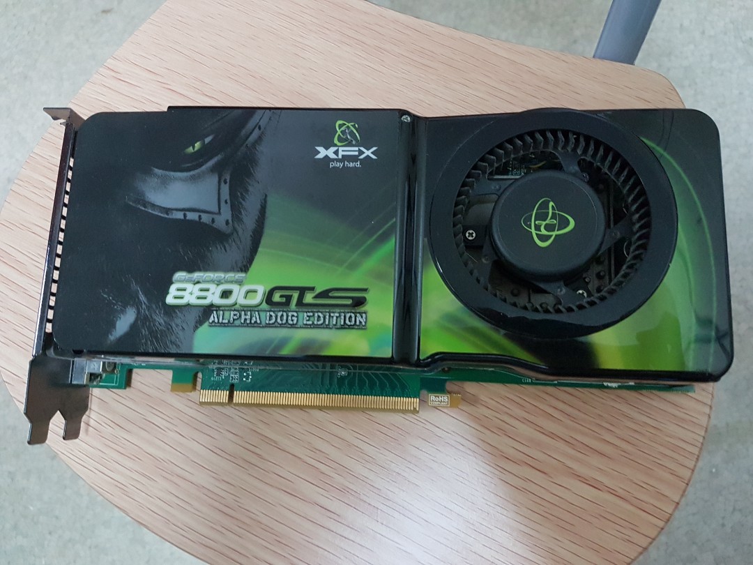 Geforce 8800 gts store alpha dog edition