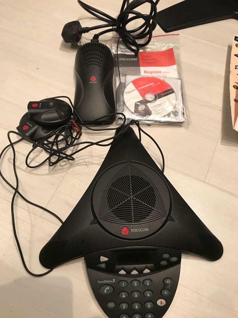 Polycom Soundstation2 For Group Skype Meeting Electronics Others On Carousell