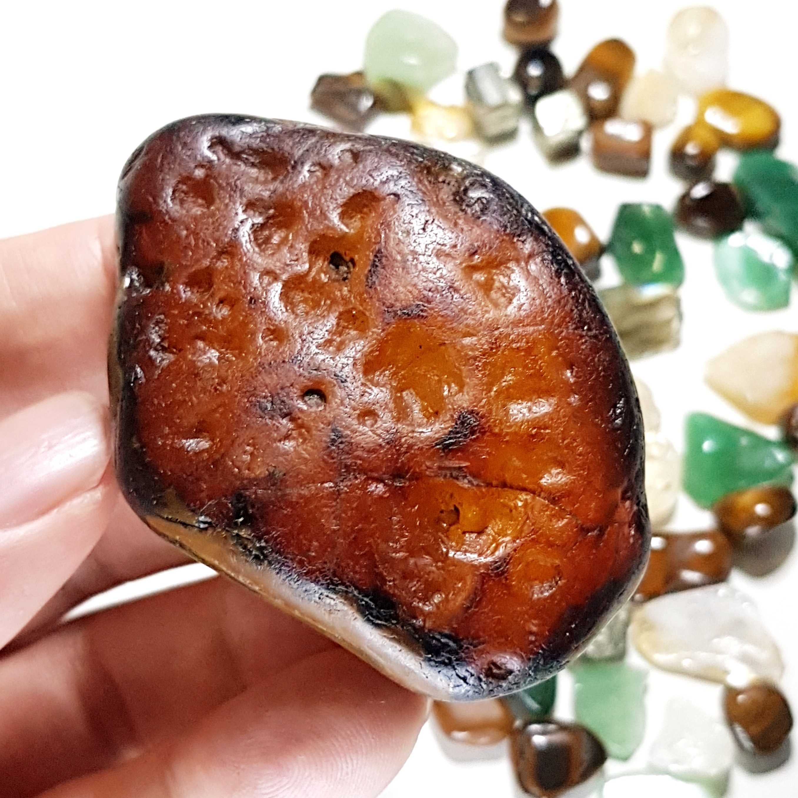 red agate rough
