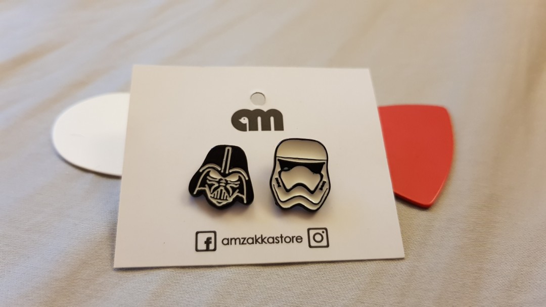 Starwars Earrings Darth Vader Stormtrooper Women S Fashion Earrings Darth Vader Stormtrooper
