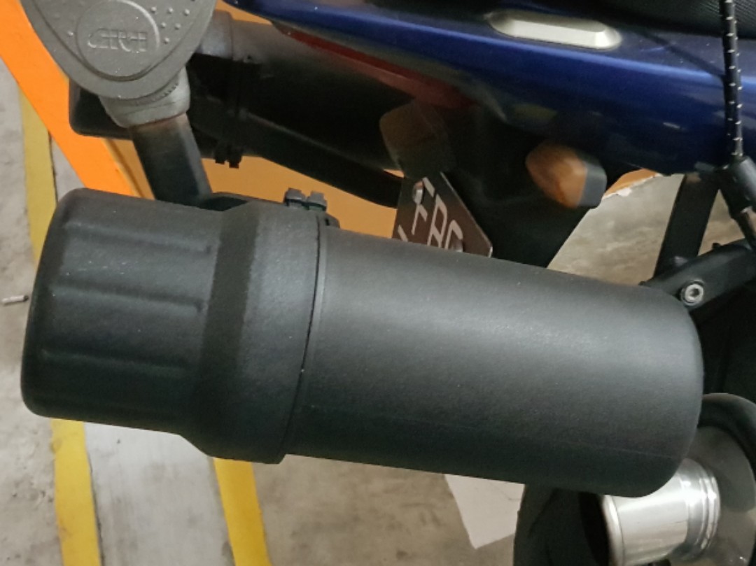 metal motorbike storage