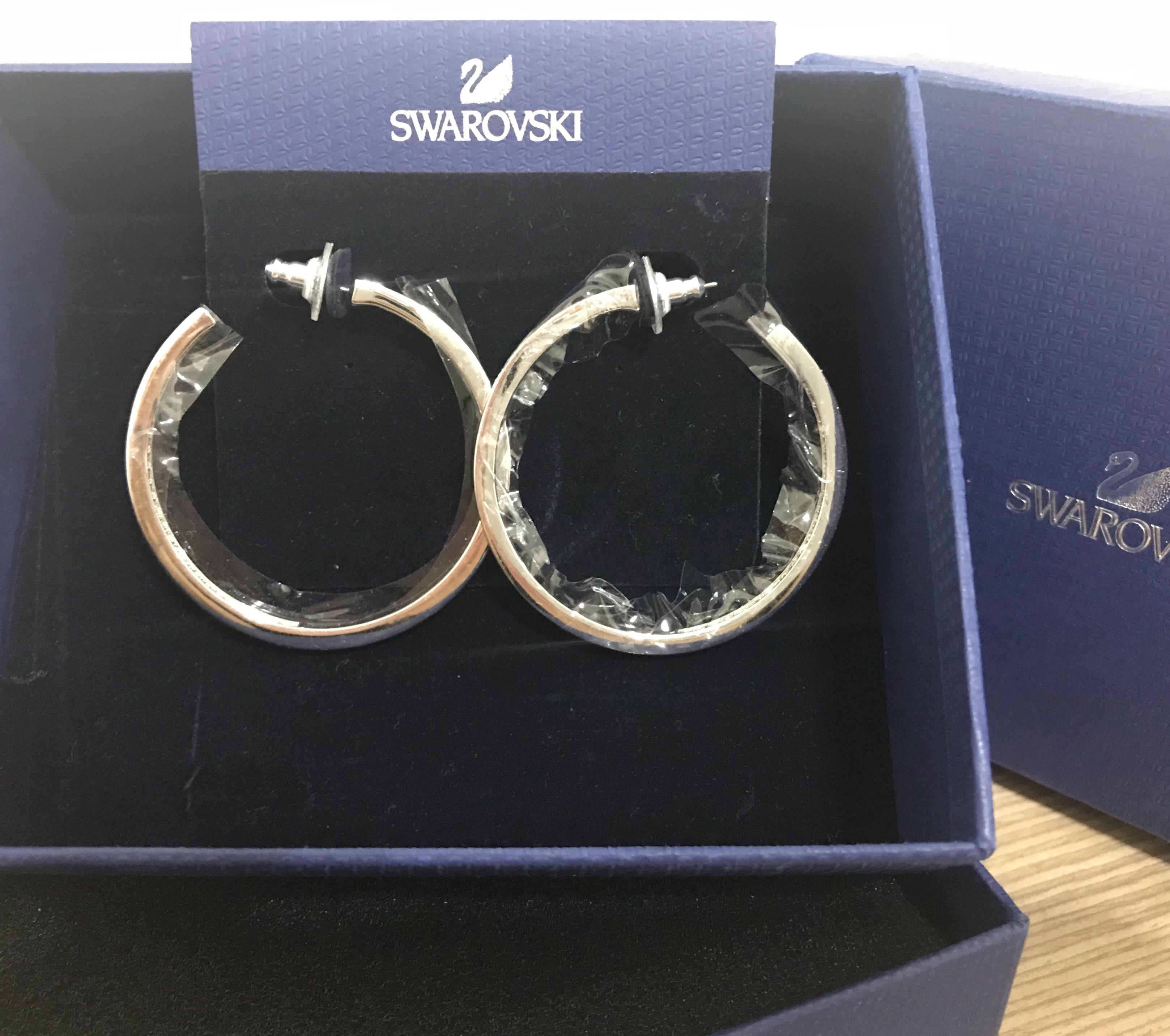 Swarovski 施華洛世奇時尚大圈圈耳環