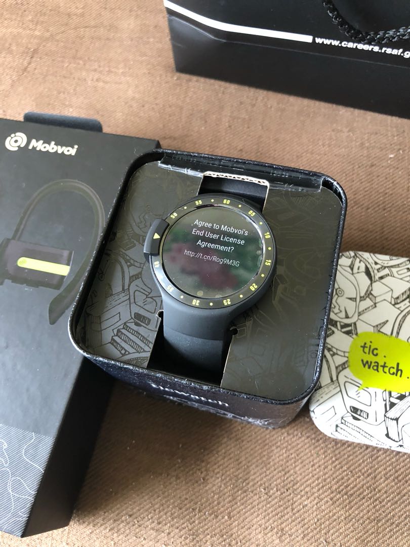 ticwatch s knight smartwatch