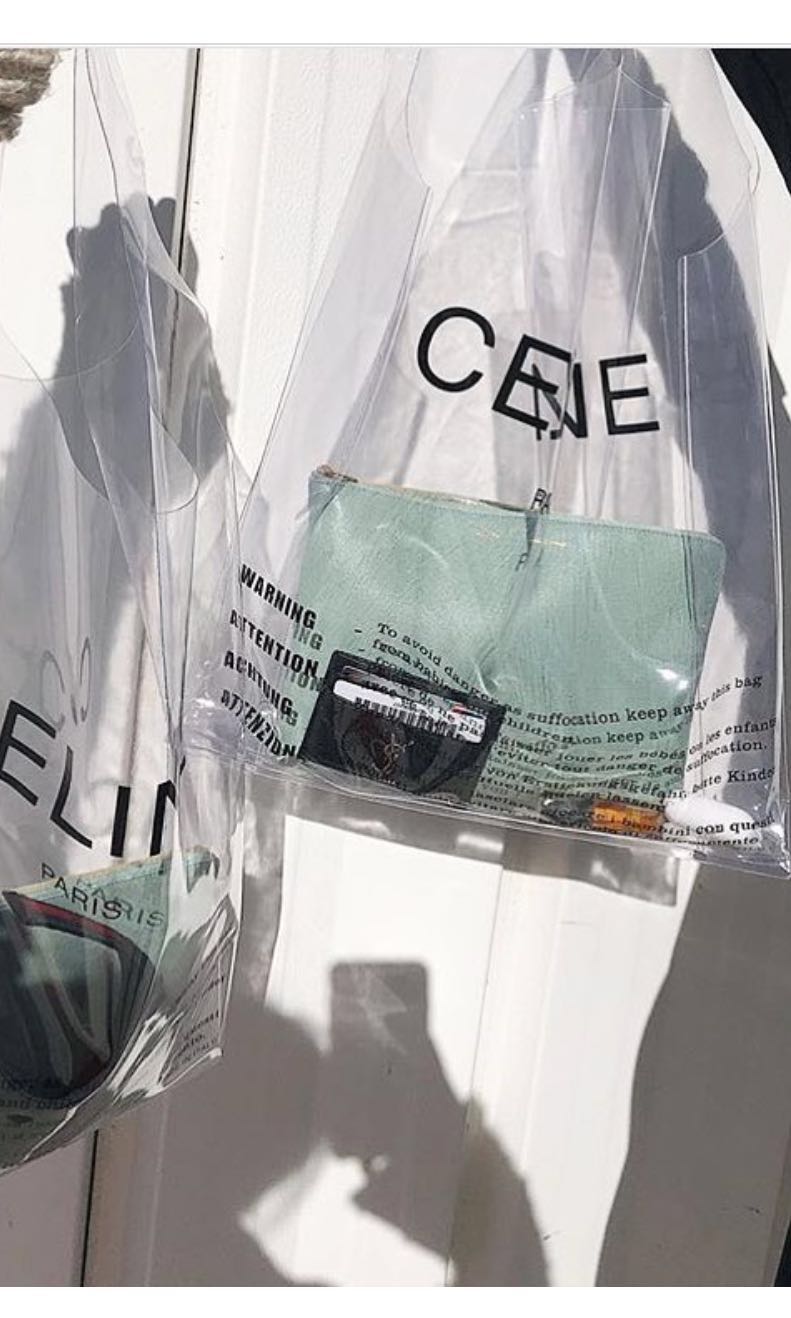 Celine transparent bag online