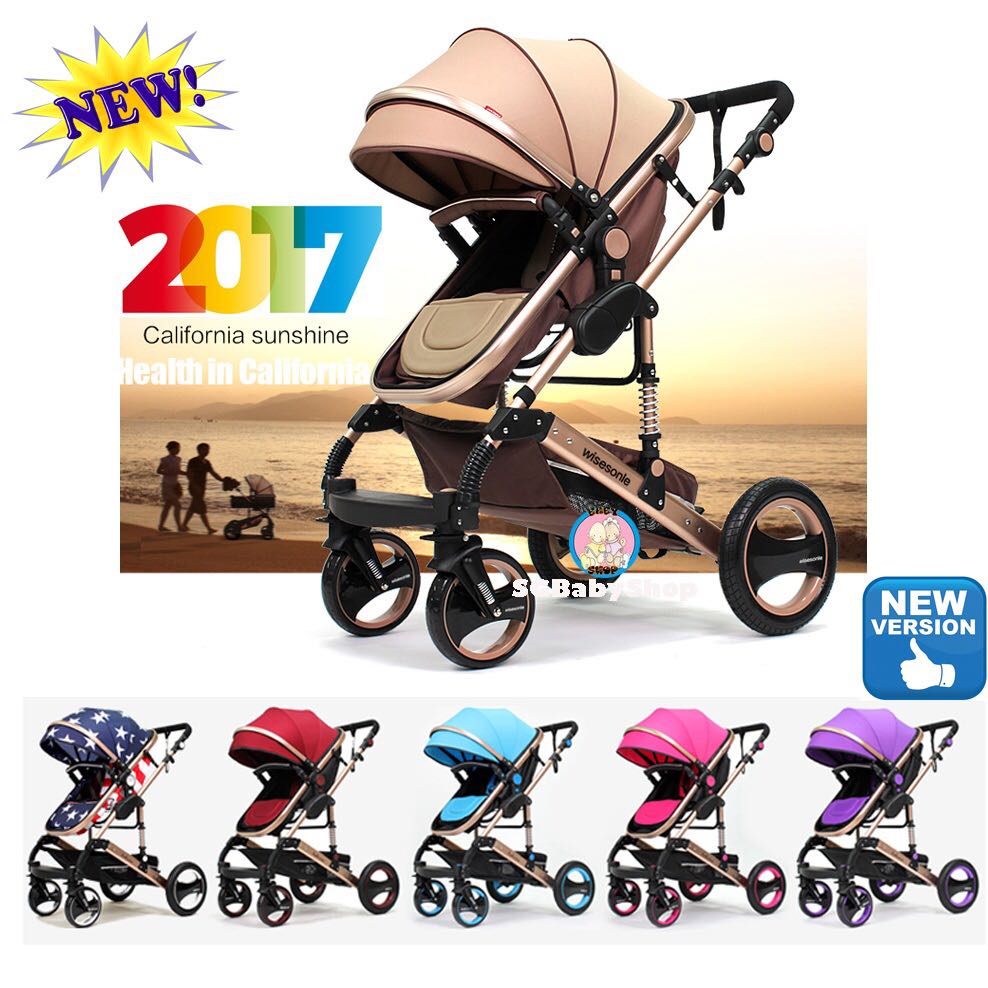 baby stroller with suspension