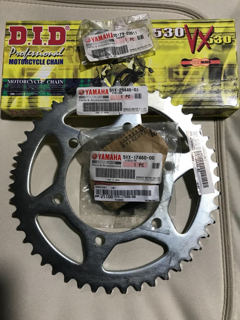 yamaha fz chain sprocket original price