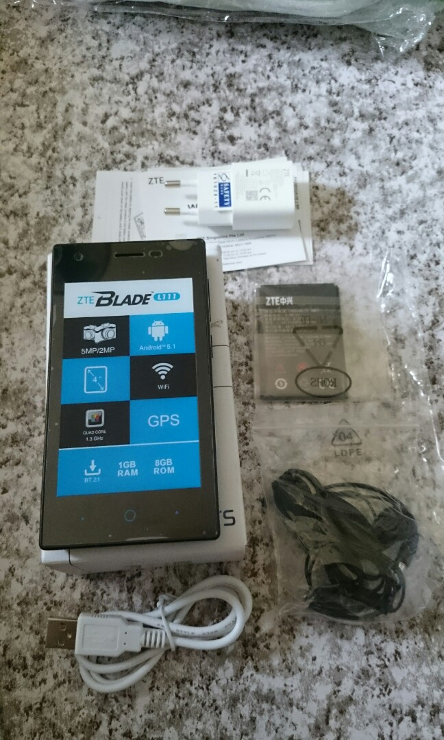 Zte Blade L111 Mobile Phones Tablets Others On Carousell