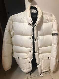 Med White DKNY 3M Puffer Jacket