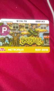 May metro card available for meet up ASAP