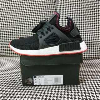US7.5 UK7 Adidas NMD XR1 Black Solar Red