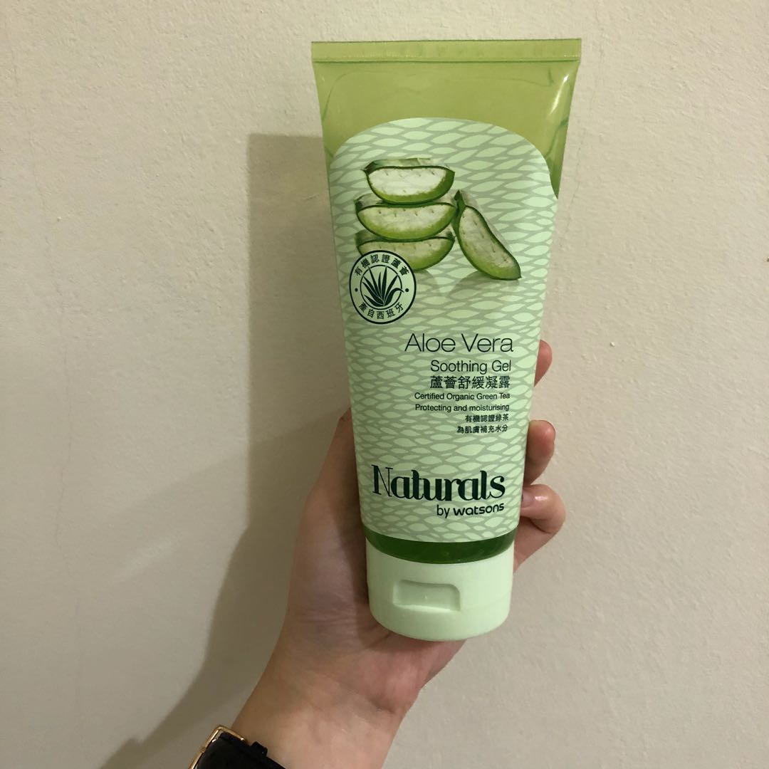 屈臣氏aloe Vera Soothing Gel蘆薈舒緩凝露 美妝保養 身體清潔保養在旋轉拍賣