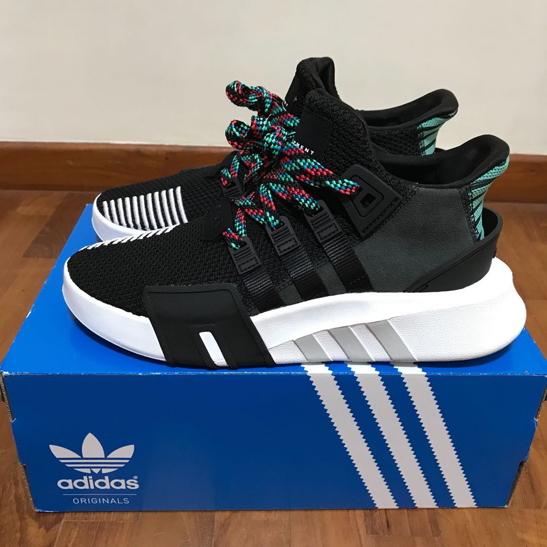 Adidas originals eqt basketball adv black discount
